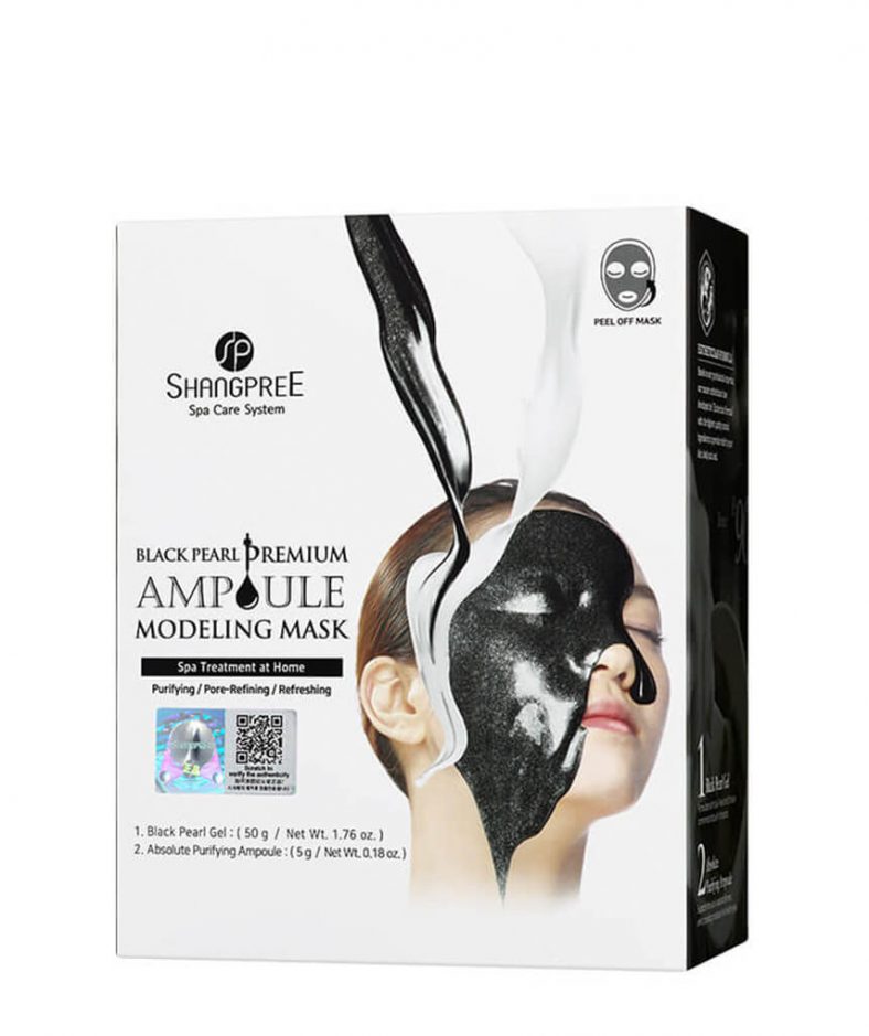Shangpree Black Pearl Premium Ampoule Modeling Mask