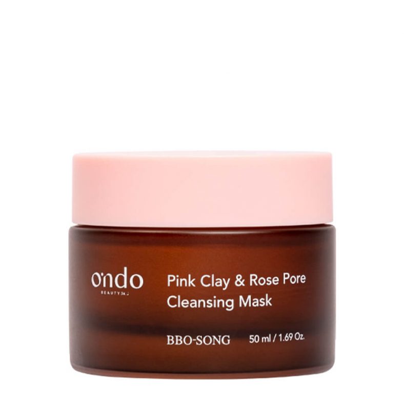 Ondo Beauty 36.5 Pink Clay & Rose Pore Cleansing Mask Bbo-Song