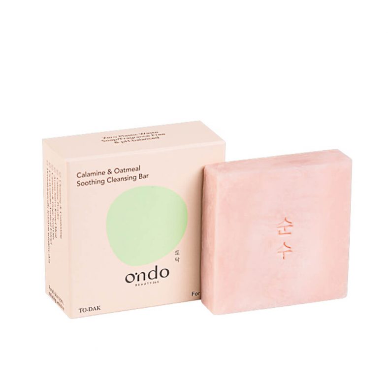 Ondo Beauty 36.5 Calamine & Oatmeal Soothing Cleansing Bar