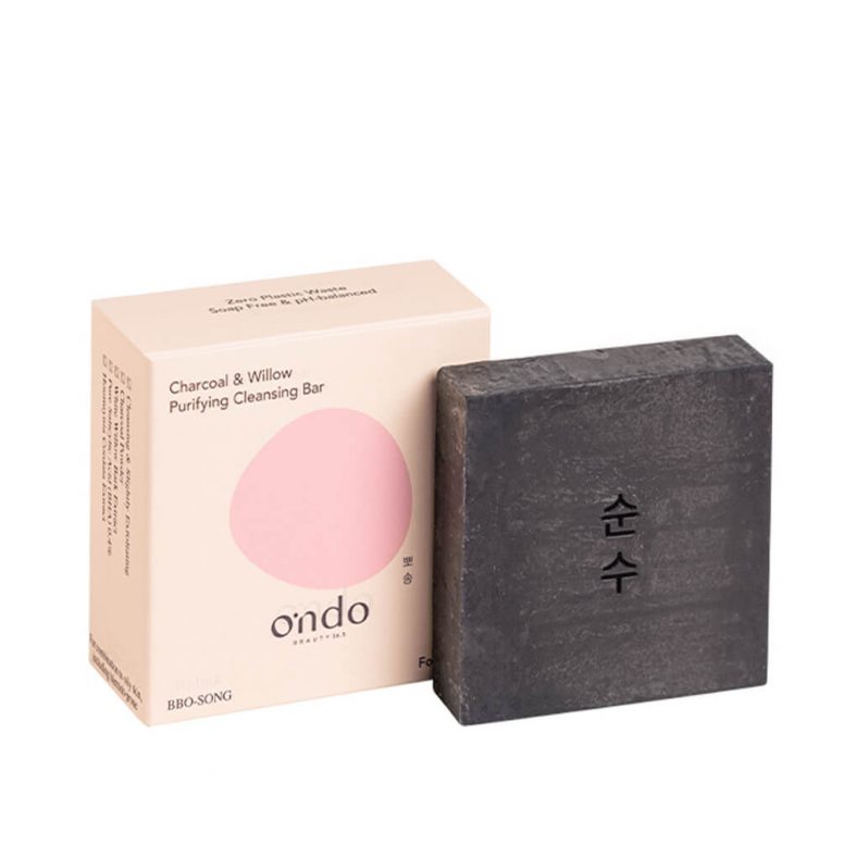 Ondo Beauty 36.5 Charcoal & Willow Purifying Cleansing Bar